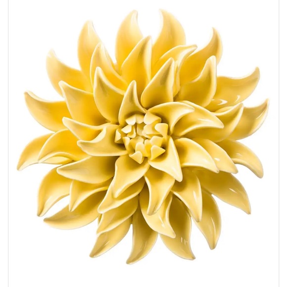 Plow&Hearth Other - Plow & Hearth Ceramic Wall Flower 6"
